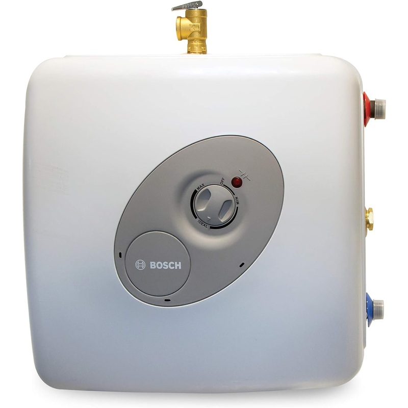 Bosch Electric Mini-Tank Water Heater Tronic 3000 T 7-Gallon (ES8) – Eliminate Time for Hot Water – Shelf, Wall or Floor Mounted, White | Bigbigmart.com
