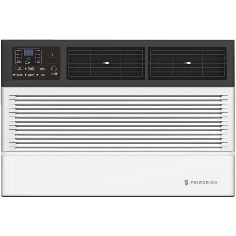 Friedrich CCF08B10A Chill Premier Smart Air Conditioner Window Unit, WiFi Mobile Control, White, Cooling Capacity (8,000 BTU) | Bigbigmart.com