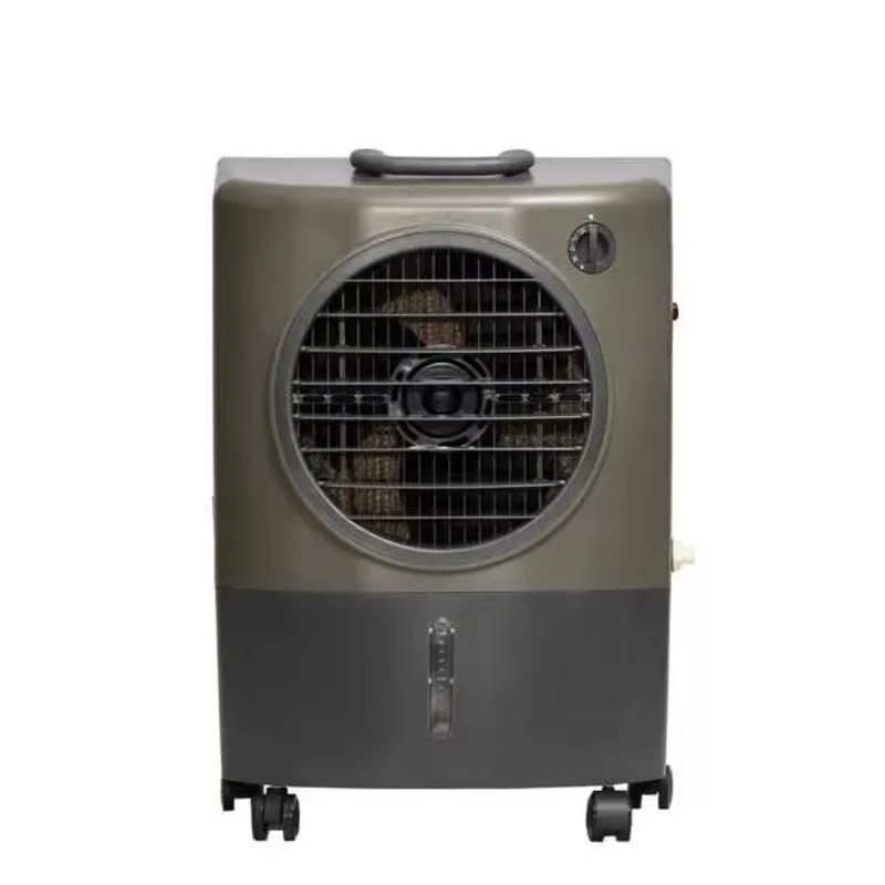 Hessaire MC18V 1,300 CFM 2-Speed Portable Evaporative Cooler (Swamp Cooler) for 500 sq. ft. in Green | Bigbigmart.com