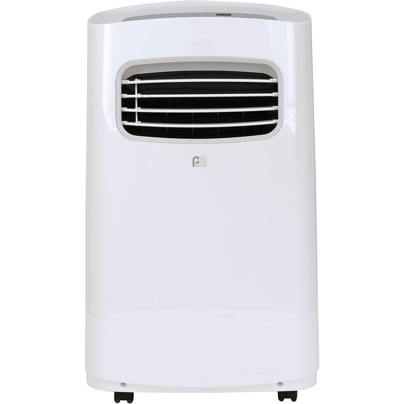 PerfectAire 2PORT12000 12,000 BTU/6,500 SACC Compact Portable Air Conditioner with Full-Function Remote for Medium Rooms, White, 115V – CEC | Bigbigmart.com