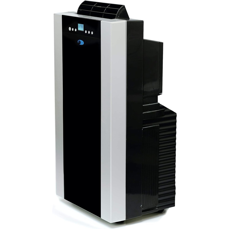 Whynter ARC-14S 14,000 BTU (9,500 SACC) Dual Hose Portable Air Conditioner with Dehumidifier and Fan for Rooms Up to 500 Square Feet, Includes Storage Bag, Platinum/Black, AC Unit Only | Bigbigmart.com