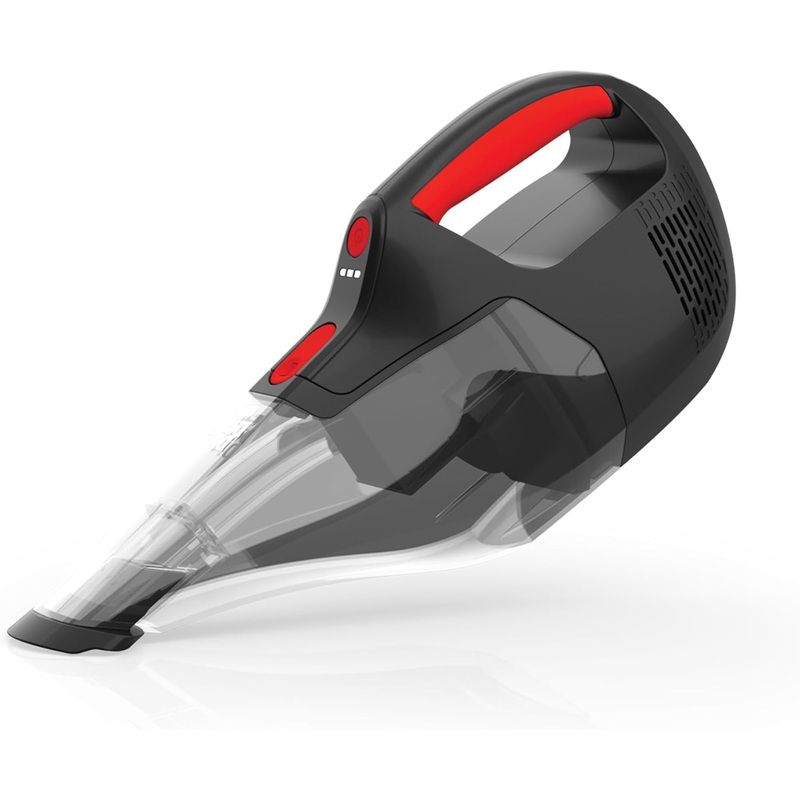 Dirt Devil 16V Cordless Handheld Vacuum Cleaner with Crevice Tool, Powerful Suction Portable Lightweight Design, for Wet and Dry Pick-Ups, BD30400V, Black | Bigbigmart.com