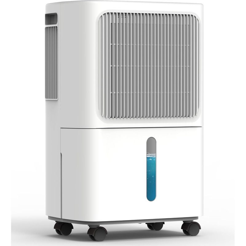 2500 Sq. Ft Dehumidifier for Basement, 34 Pint Dehumidifiers For Home, Large Room, Auto Drain or Manual Drainage, Digital Control Panel, Auto Defrost, 24H Timer, Child Lock | Bigbigmart.com