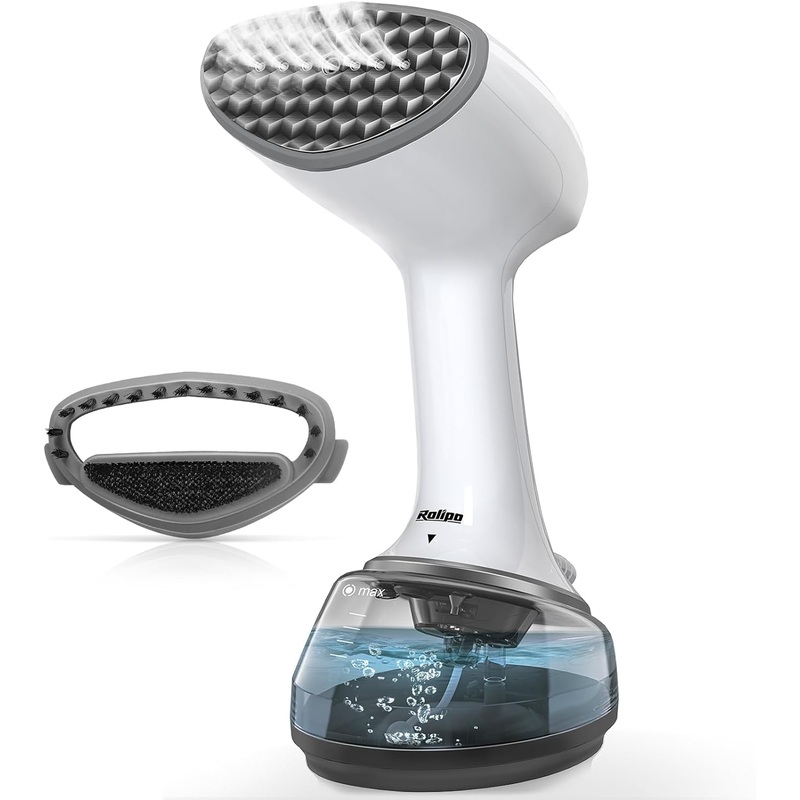 Steamer for Clothes 1200W, Clothes Steamer for Home, Office, Travel, Compact and Portable Travel Garment Steamer, Upgraded Large Capacity Water Tank, Wrinkle Remover | Bigbigmart.com