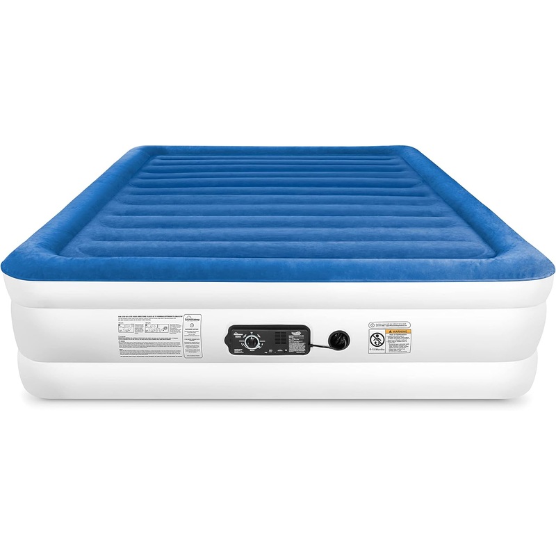 SoundAsleep CloudNine Series Air Mattress with Dual Smart Pump Technology by SoundAsleep Products – King Size | Bigbigmart.com