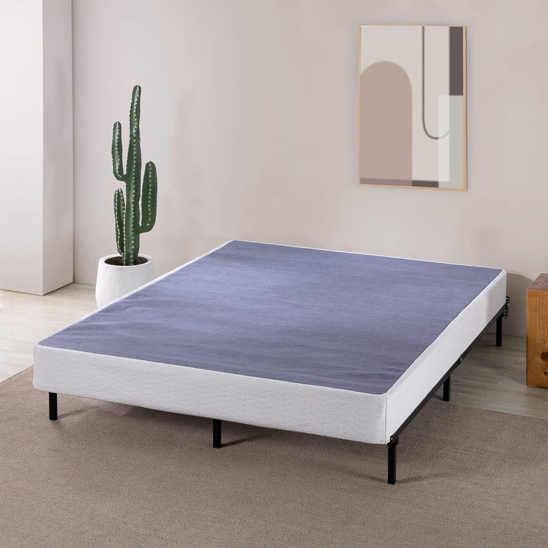 ZINUS 7 Inch Metal Smart Box Spring, Mattress Foundation, Strong Metal Frame, Easy Assembly, California King | Bigbigmart.com