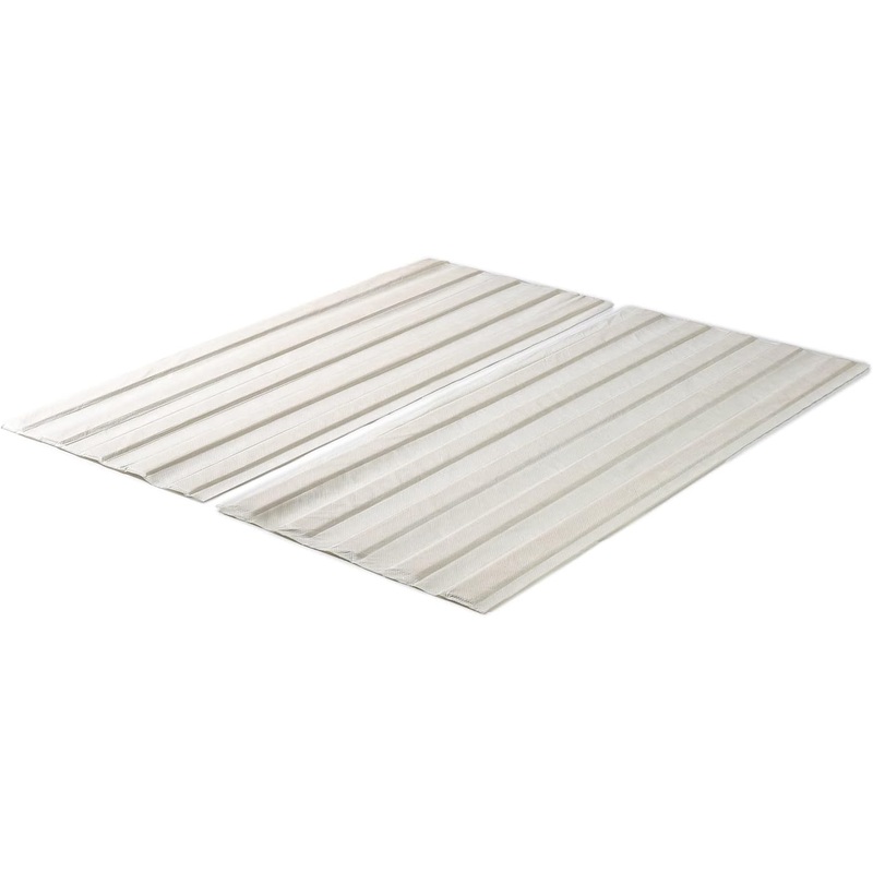 ZINUS Compack Fabric Covered Wood Slats / Bunkie Board / Box Spring Replacement, Full, Natural | Bigbigmart.com