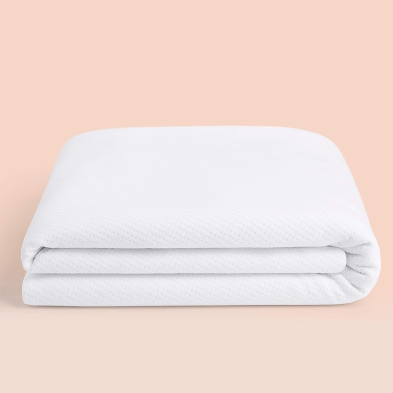 Casper Sleep Waterproof Mattress Protector, Full, White | Bigbigmart.com