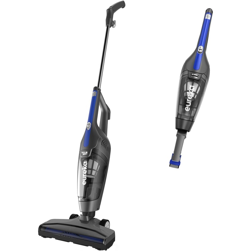 Eureka Corded Stick Home Pet Hair Lightweight Vacuum Cleaner with Powerful Suction for Carpet Tile and Hard Floor, NES312 3-in-1 Handheld Vac, Blue | Bigbigmart.com