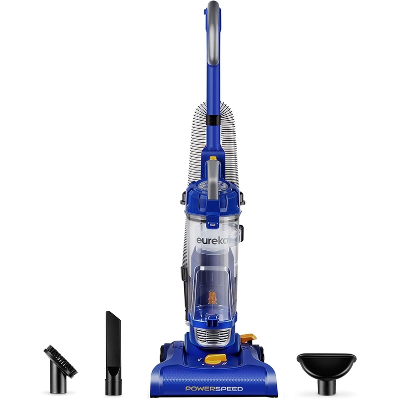 eureka NEU182A PowerSpeed Bagless Upright Vacuum Cleaner, Lite, Blue | Bigbigmart.com