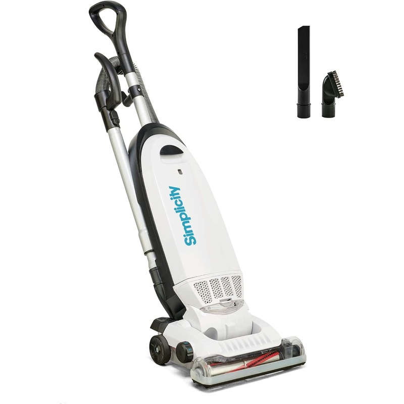 Simplicity Vacuums Allergy Bagged Vacuum Cleaner for Carpet and Hardwood, Multi Surface Upright Vacuum Cleaner with Certified HEPA Vacuum, Pet Vacuum, S20EZM | Bigbigmart.com