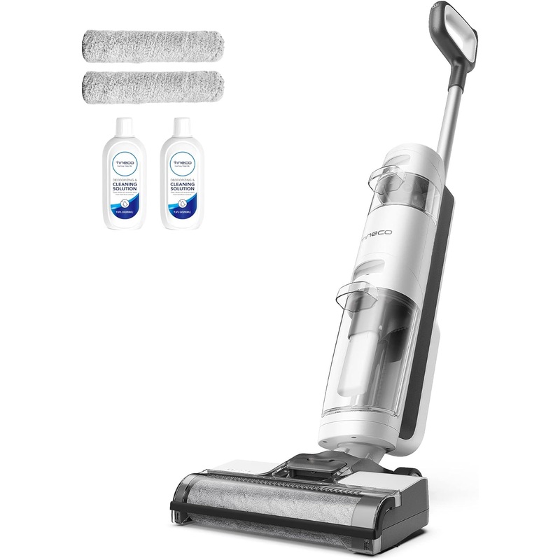 Tineco iFLOOR 3 Breeze Complete Wet Dry Vacuum Cordless Floor Cleaner and Mop One-Step Cleaning for Hard Floors | Bigbigmart.com