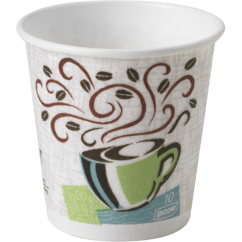 Dixie PerfecTouch 10 Oz. Insulated Paper Hot Coffee Cup by GP PRO (Georgia-Pacific), Coffee Haze, 92959, 1,000 Count (50 Cups Per Sleeve, 20 Sleeves Per Case), Coffee Haze | Bigbigmart.com