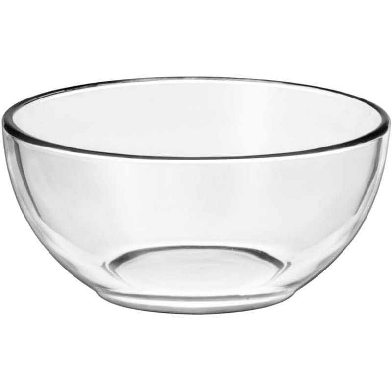 Libbey Moderno Glass Cereal Bowl in Clear, 12 piece set | Bigbigmart.com