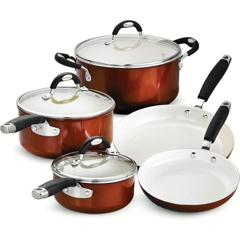 Tramontina Cookware Set Ceramic 8-Piece, 80110/219DS | Bigbigmart.com