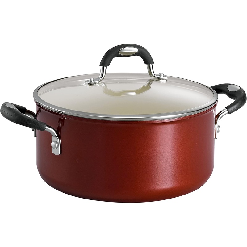 Tramontina Style 01 Covered Dutch Oven Ceramica 5-Quart Metallic Copper, 80110/050DS | Bigbigmart.com