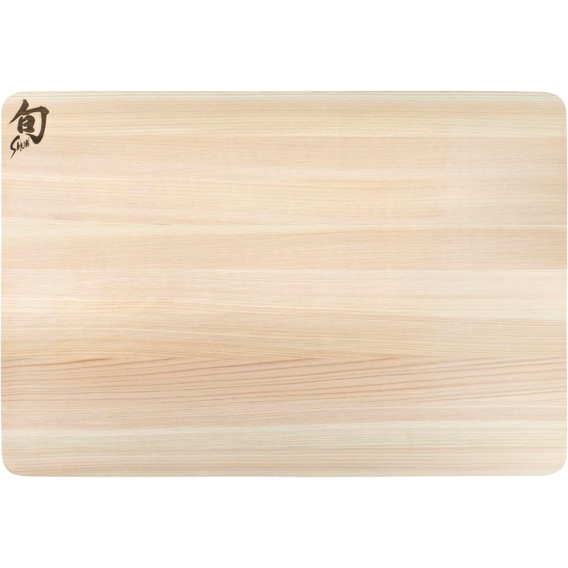 Shun Cutlery Medium Hinoki Cutting Board, 15.75 x 10.75 Medium Wood Cutting Board, Medium-Soft Wood Preserves Knife Edges, Authentic, Japanese Kitchen Cutting Board | Bigbigmart.com