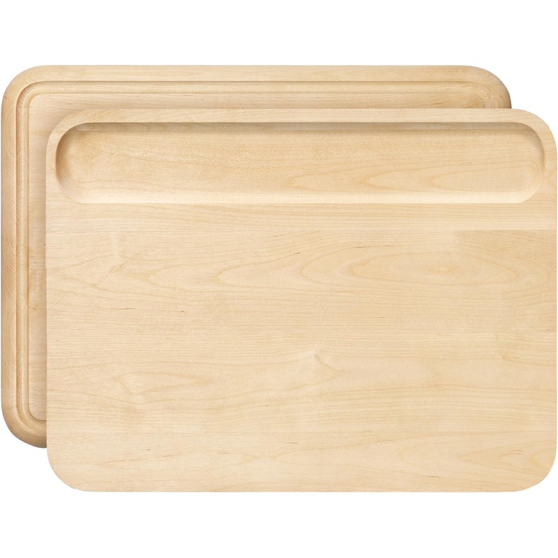 Caraway Cutting Board – Medium (14 x 10) – Double Sided Wood Cutting Board – Made From FSC-Certified Birch Wood – Food-Safe Mineral Oil & Wax Finish | Bigbigmart.com