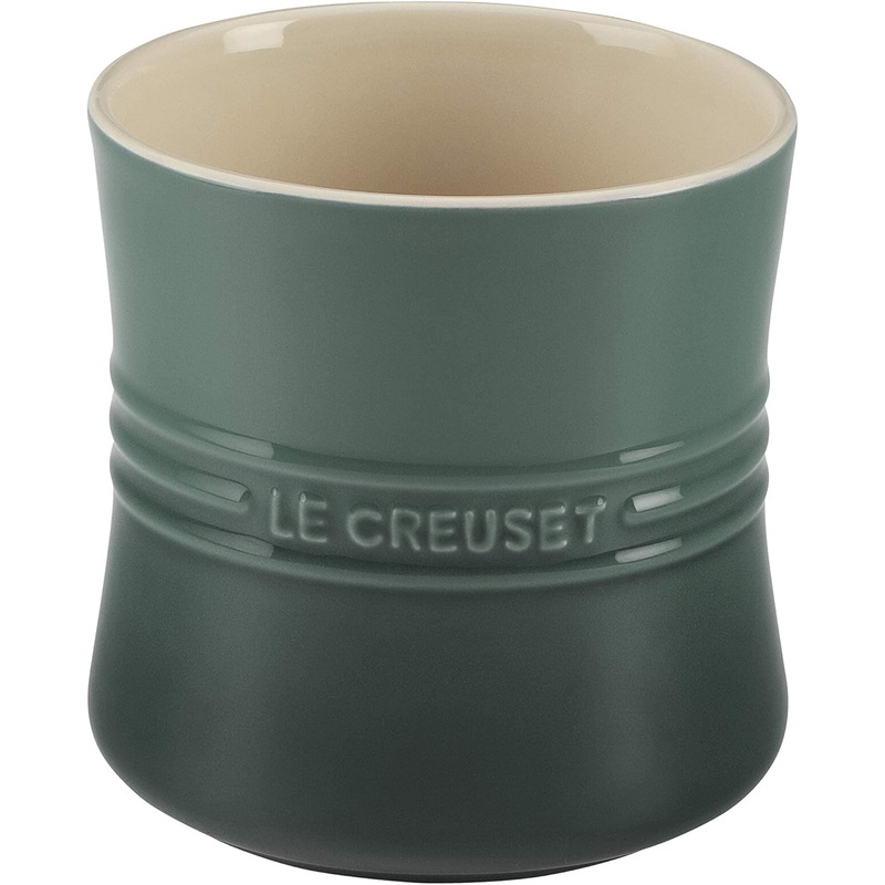 Le Creuset Stoneware Utensil Crock, 2-3/4-Quart, Artichaut | Bigbigmart.com