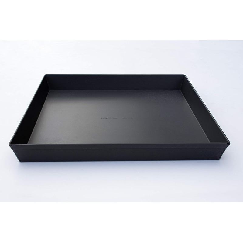 LloydPans 14x14x1.5 inch Sicilian Style Pizza Pan, Pre-Seasoned | Bigbigmart.com