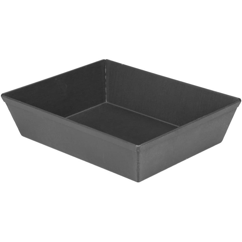 LloydPans Kitchenware 8 by 10 inch Detroit Style Pizza Pan USA Made Hard-Anodized | Bigbigmart.com