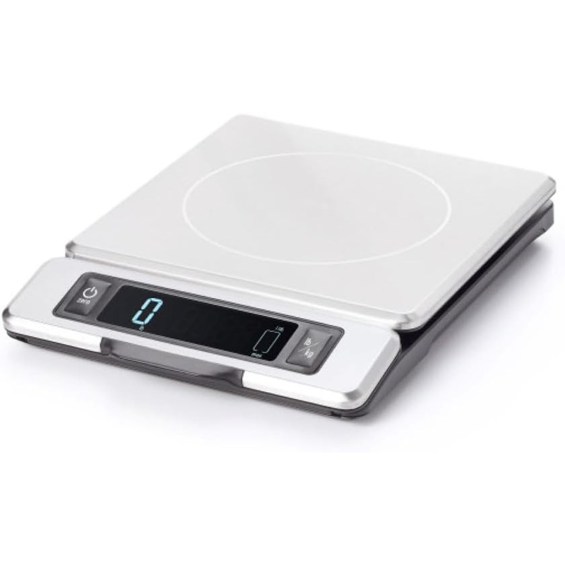 OXO Good Grips 11-Pound Stainless Steel Food Scale with Pull-Out Display | Bigbigmart.com