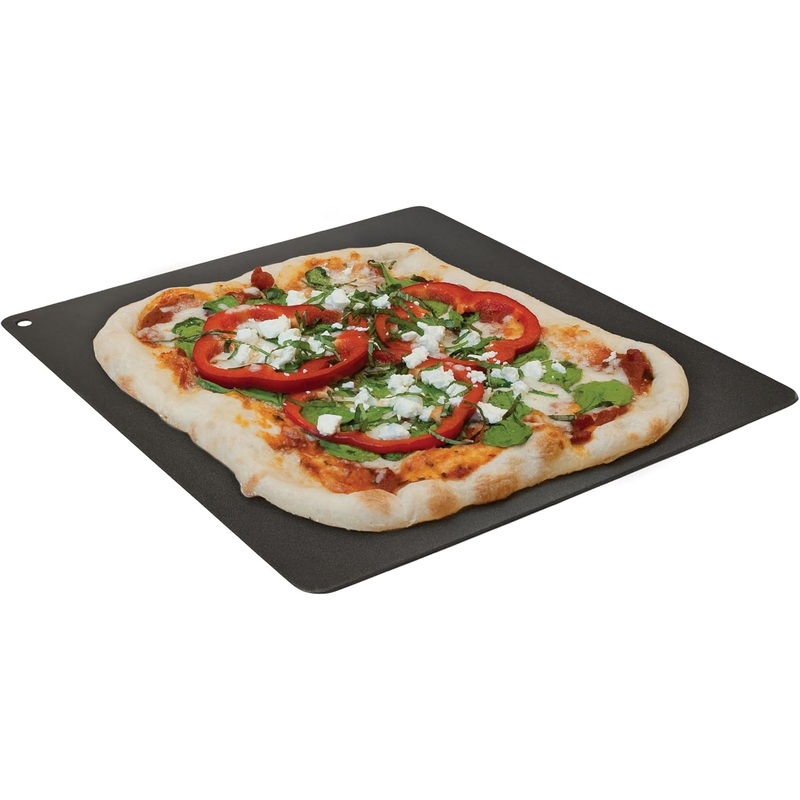 Pizzacraft PC0308 Square Steel Baking Plate for Oven Or BBQ Grill – 14 x 14 | Bigbigmart.com
