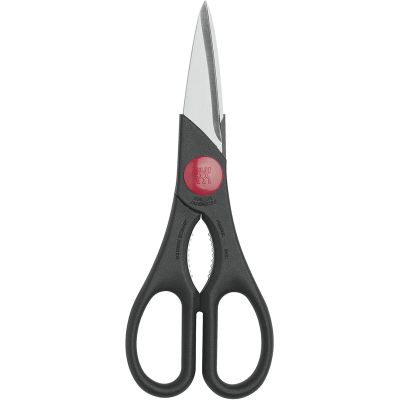 ZWILLING Twin Kitchen Shears, Multi-Purpose, Bottle Opener, Dishwasher Safe, Heavy Duty, Forged Stainless Steel Blades, Black , 7.9-inch | Bigbigmart.com