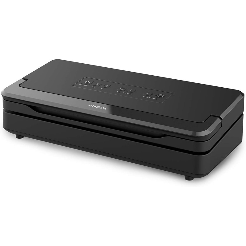 Anova Culinary Precision Vacuum Sealer Pro, Includes 1 Bag Roll, For Sous Vide and Food Storage, black, medium | Bigbigmart.com