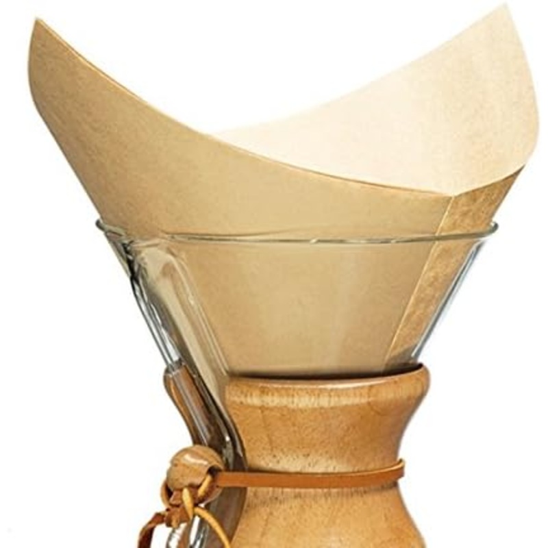 Chemex Bonded Filter – Natural Square – 100 Count (Pack of 2) – Exclusive Packaging | Bigbigmart.com