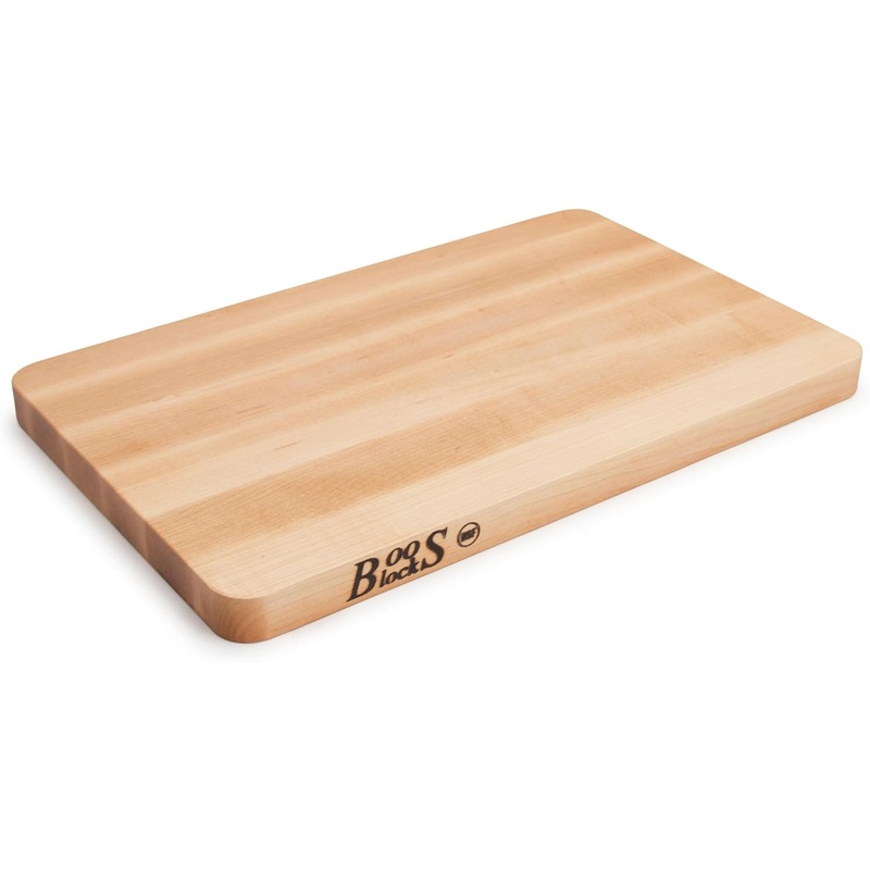 John Boos Block Chop-N-Slice Reversible Wood Cutting Board, 16x10x1, Maple | Bigbigmart.com