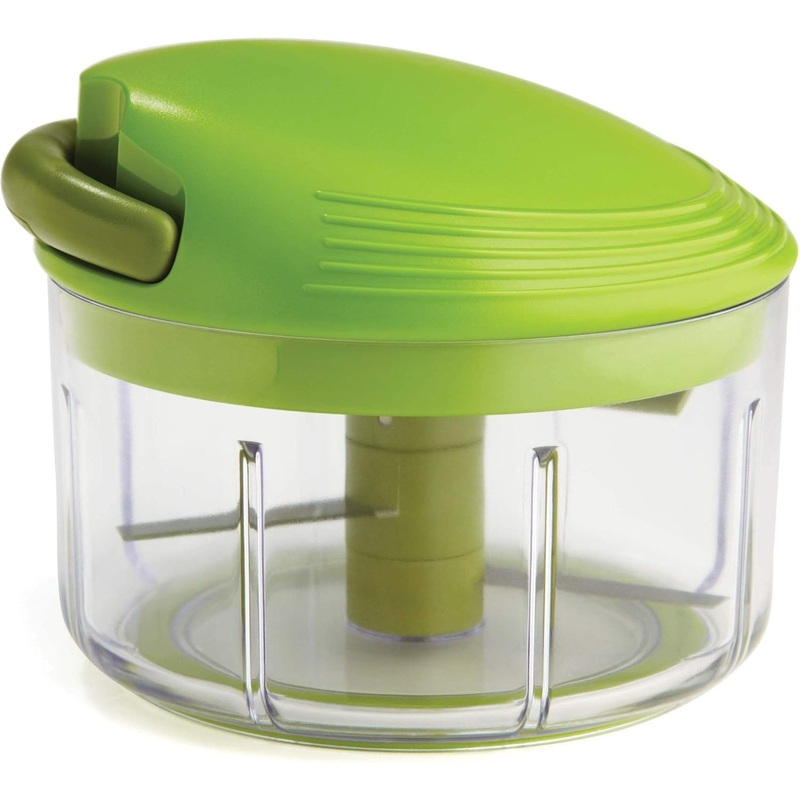 Kuhn Rikon Pull Chop, Vegetable Chopper with Stainless Steel Blades, Food Chopper with Non-Slip Base, Easy to Use Fruit Cutter and Onion Chopper, Essential Kitchen Accessories 650ml – 3 Year Guarantee | Bigbigmart.com
