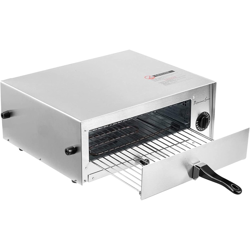 Professional Series PS75891 Pizza Oven Baker and Frozen Snack Oven, Stainless Steel | Bigbigmart.com