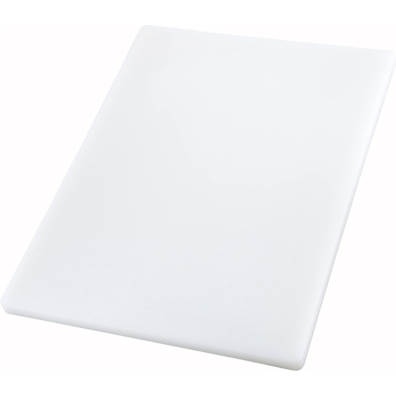 Winco Cutting Board, 18-Inch by 24-Inch by 1-Inch, White | Bigbigmart.com