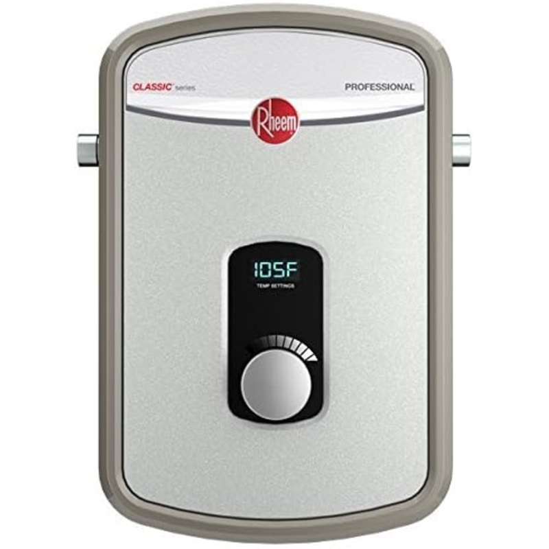 Rheem 240V Heating Chamber RTEX-13 Residential Tankless Water Heater, GRAY | Bigbigmart.com
