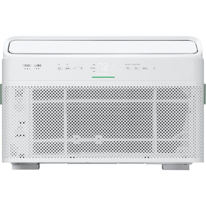 FRIGIDAIRE GALLERY GHWW085TE1 8,000 BTU (DOE) 115-Volts Window Air Conditioner Cools 350 sq. ft. in White with Remote and WiFi | Bigbigmart.com