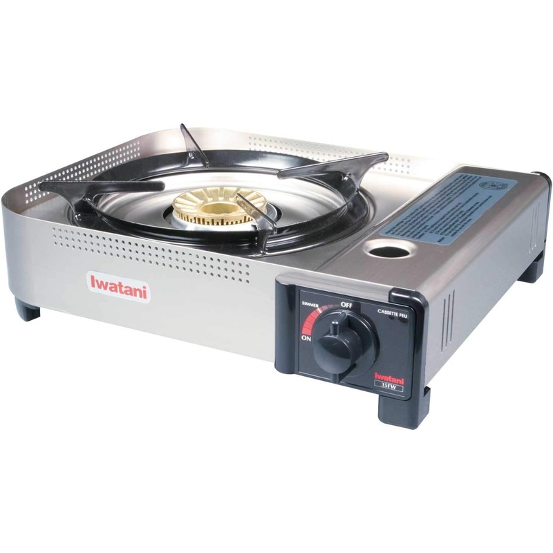 Iwatani 35FW Single-Burner Butane Portable Cooktop Indoor & Outdoor Cooking Stove Medium | Bigbigmart.com
