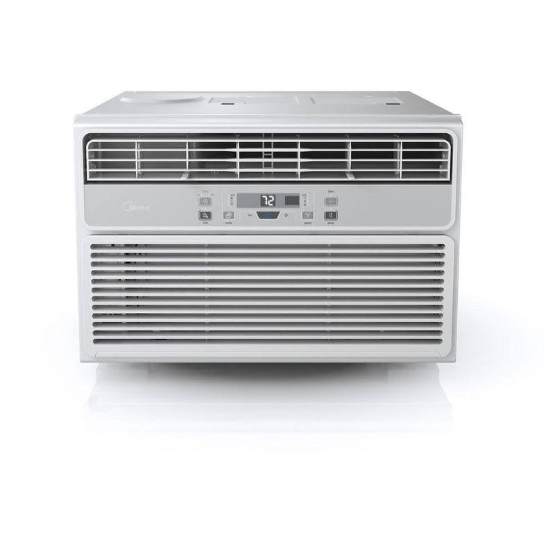 Midea MWA12CR71 12,000 BTU 115-Volt Window Air Conditioner Cool Only with Remote in White | Bigbigmart.com