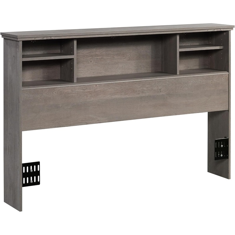 Sauder River Ranch Full/Queen Bookcase Headboard, in a Mystic Oak Finish | Bigbigmart.com