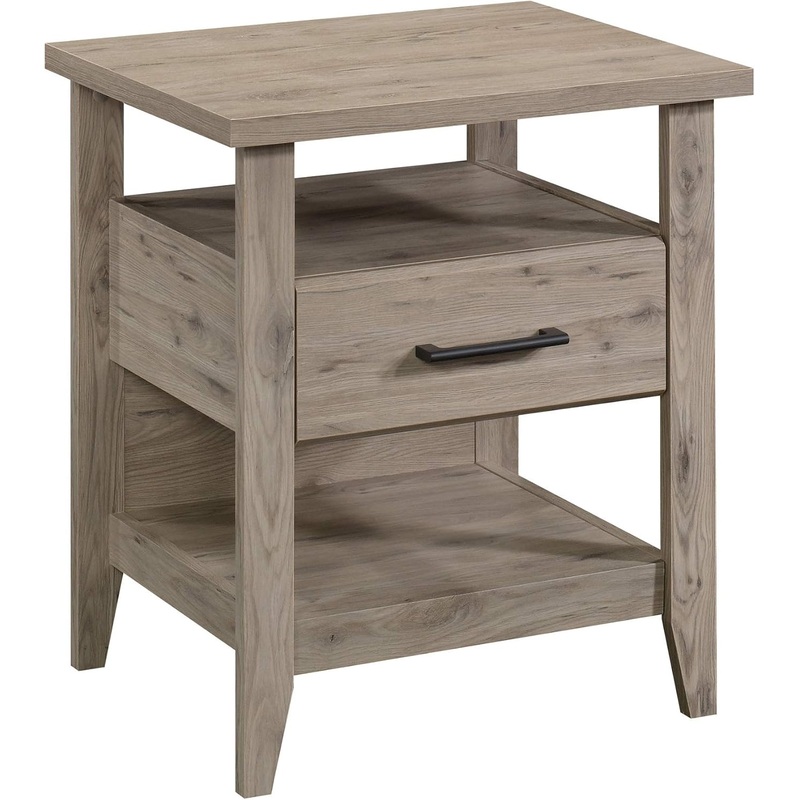 Sauder Summit Station Night Stand, Laurel Oak Finish | Bigbigmart.com