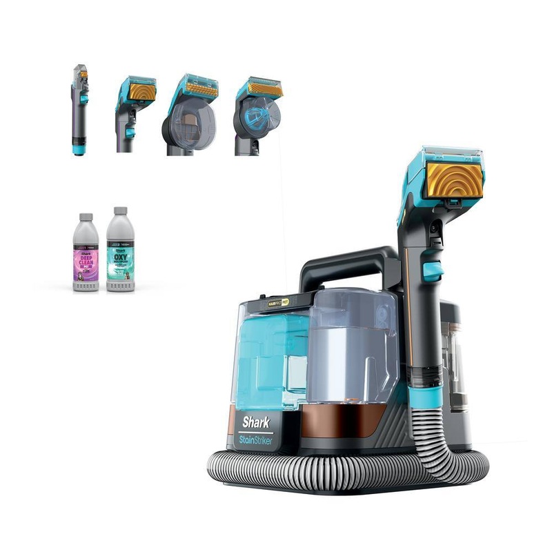 Shark PX251 StainStriker HairPro Pet Corded Stain Extractor and Deep Carpet Cleaner for Carpets, Area Rugs and Upholstery in Copper | Bigbigmart.com