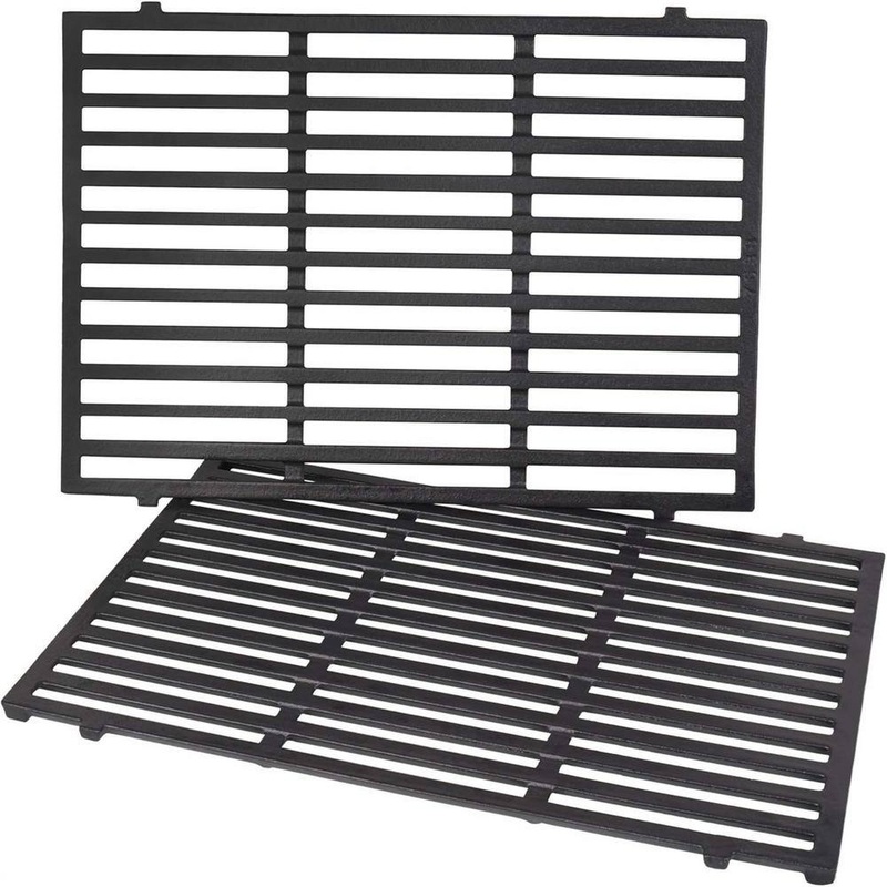 SHINESTAR 7637 Grill Grates Replacement for Weber Spirit E-210 S-210, Spirit I & II 200 Series Cast Iron (2-Pack) | Bigbigmart.com