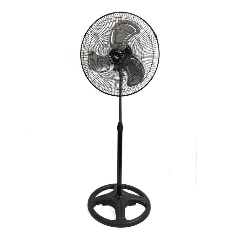 VIEAIR 18 in. Adjustable Height Oscillating Pedestal Industrial Heavy Duty Fan | Bigbigmart.com