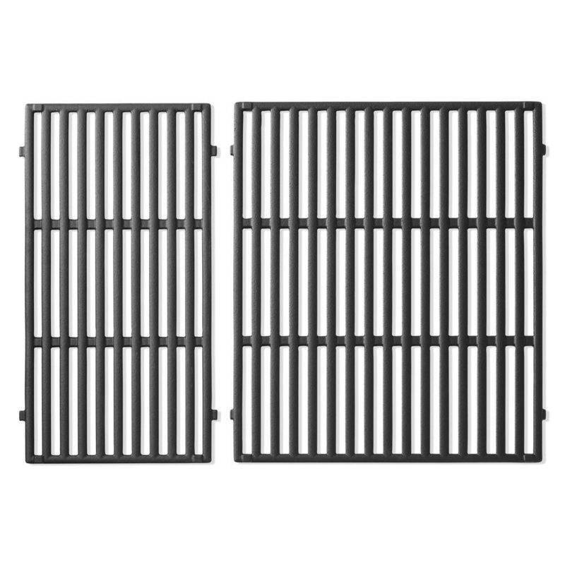 Weber 7853 Crafted Genesis 300 Series Porcelain-Enameled Cast-Iron Cooking Grates (2-Pack) | Bigbigmart.com