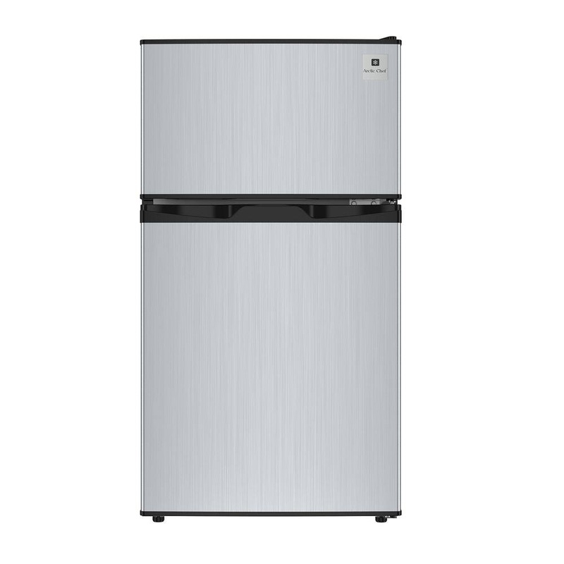 ARCTIC CHEF RFR834 3.2 cu. ft. Mini Fridge in Stainless | Bigbigmart.com