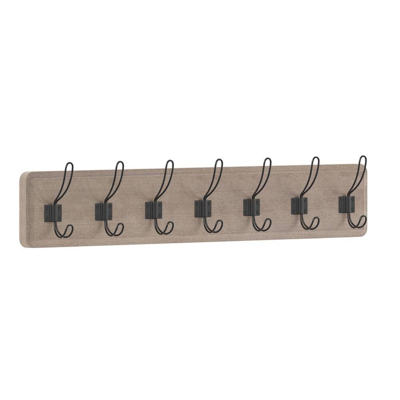 Carnegy Avenue Weathered Brown Coat Rack | Bigbigmart.com