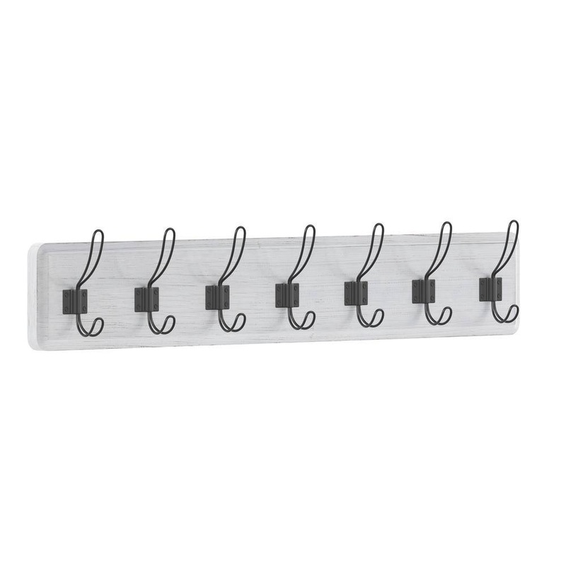Carnegy Avenue White Wash Coat Rack | Bigbigmart.com