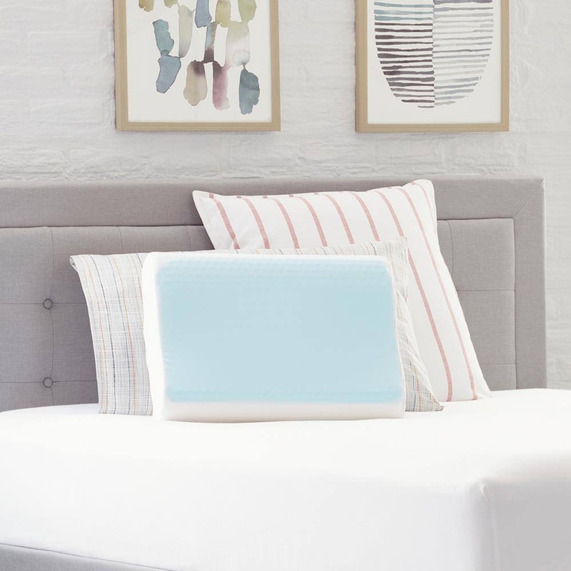 Comfort Revolution 206-0A Cooling Gel Memory Foam Contour Pillow | Bigbigmart.com