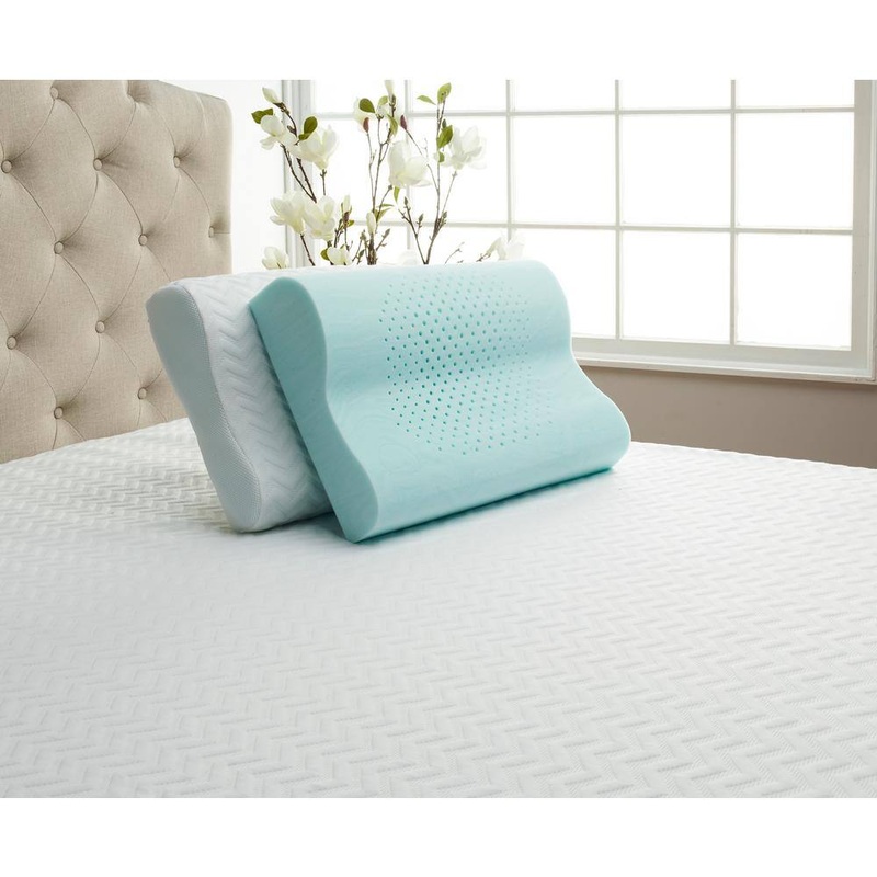 Comfort Tech Serene Memory Foam Standard Pillow | Bigbigmart.com