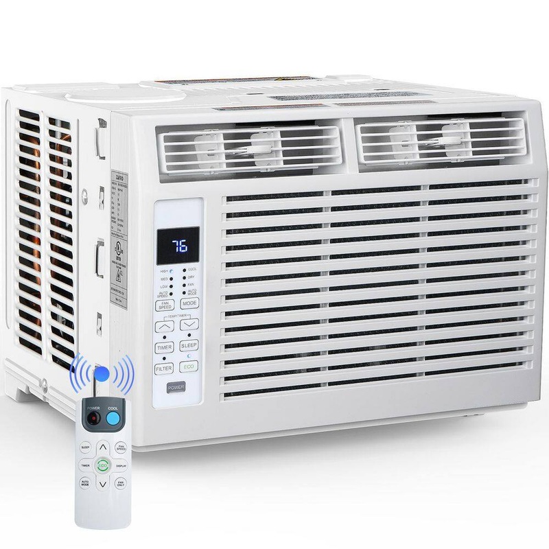 COWSAR KC-15/YXRD(E1/6 5,000 BTU 115-Volt Window Air Conditioner for 230 sq. ft Rooms with Dehumidifier in White | Bigbigmart.com